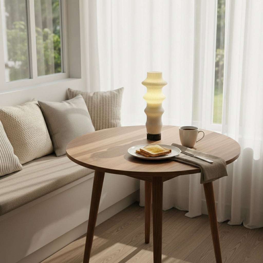 Ruvaa Vanilla Button Control | Rechargeable Table Lamp