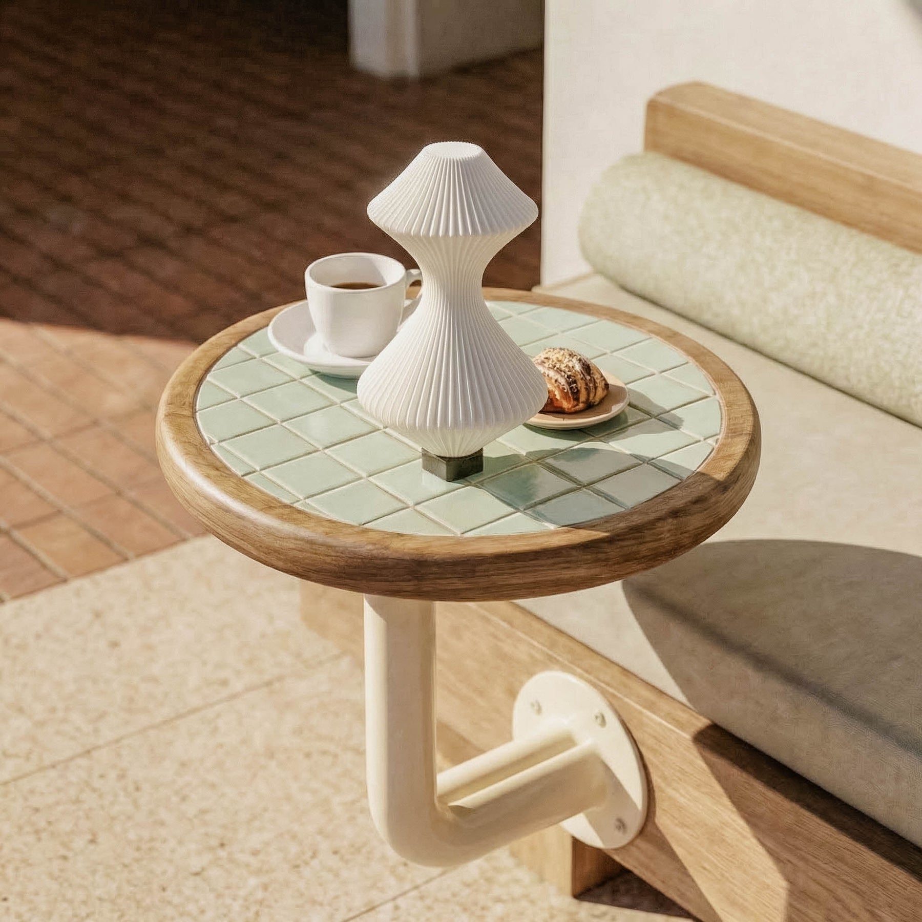 Volara Max Vanilla Button Control | Rechargeable Table Lamp