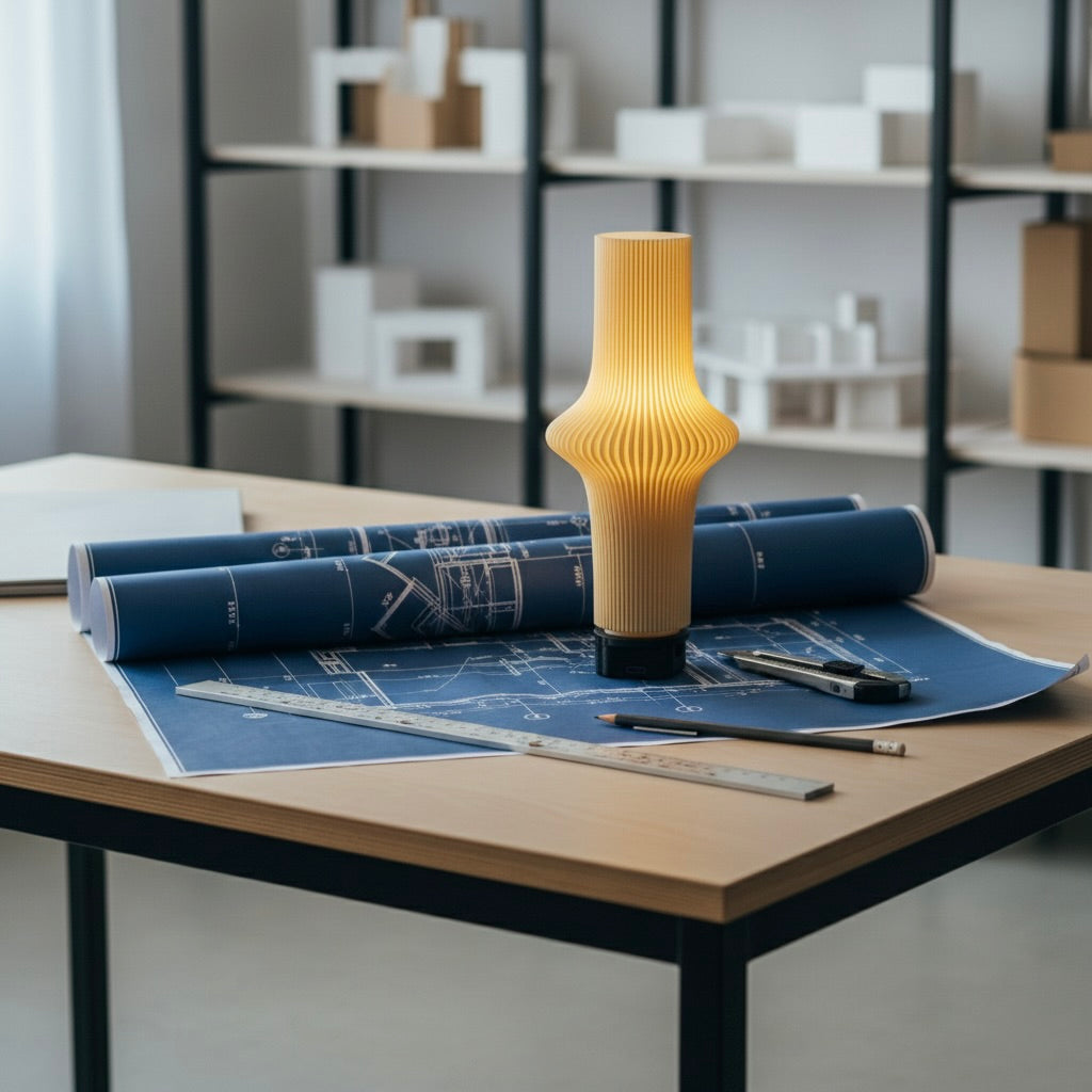 Zeya Butter Button Lamp | Portable Lamp