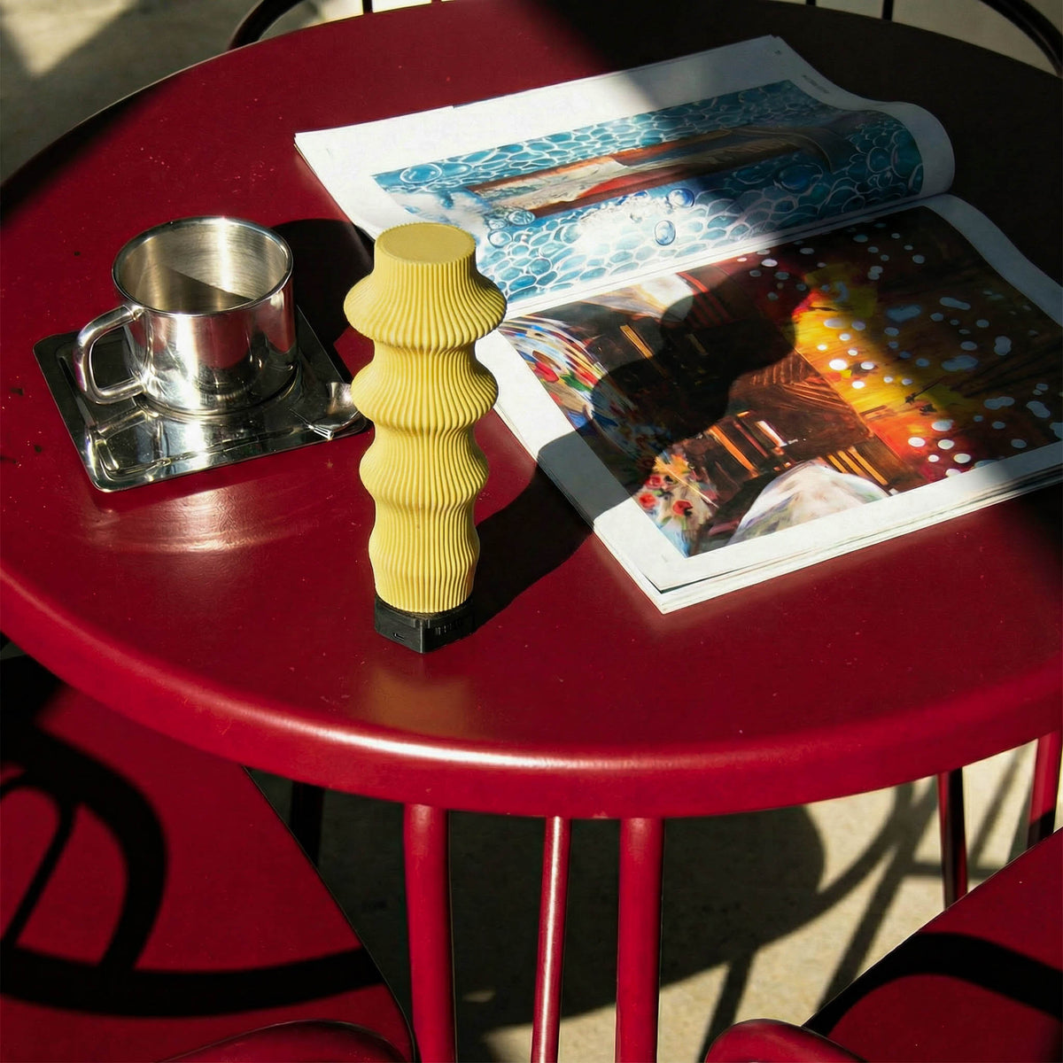 Ruvaa Butter Button Control | Rechargeable Table Lamp