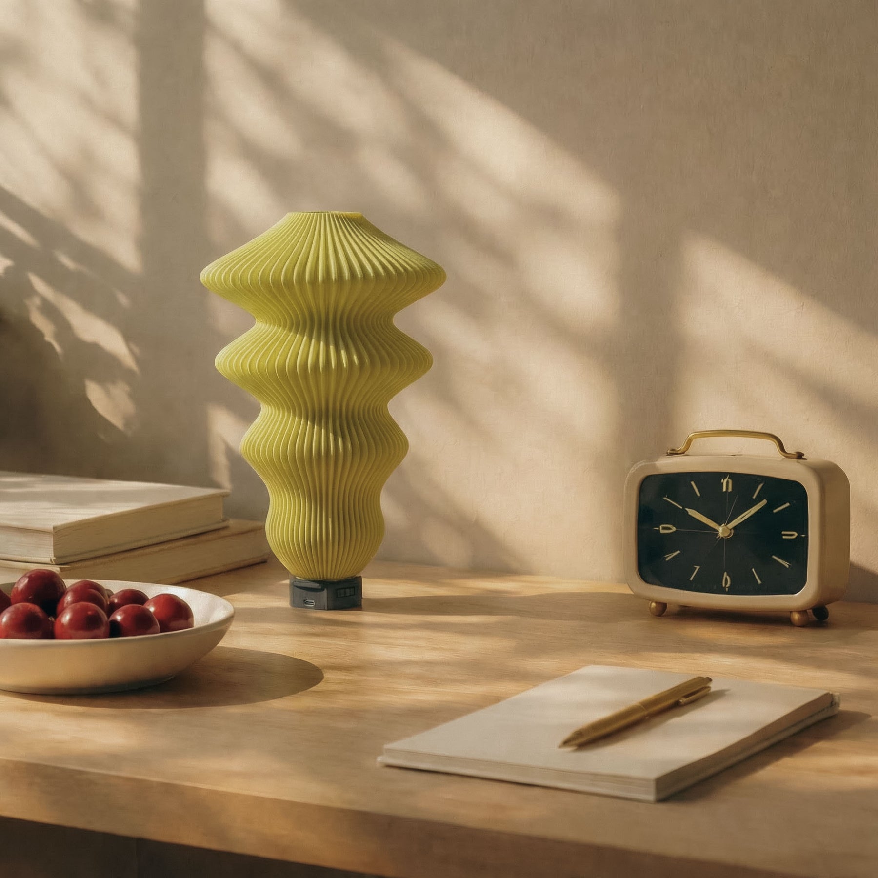 Ruvaa Max Butter Button Control | Rechargeable Table Lamp