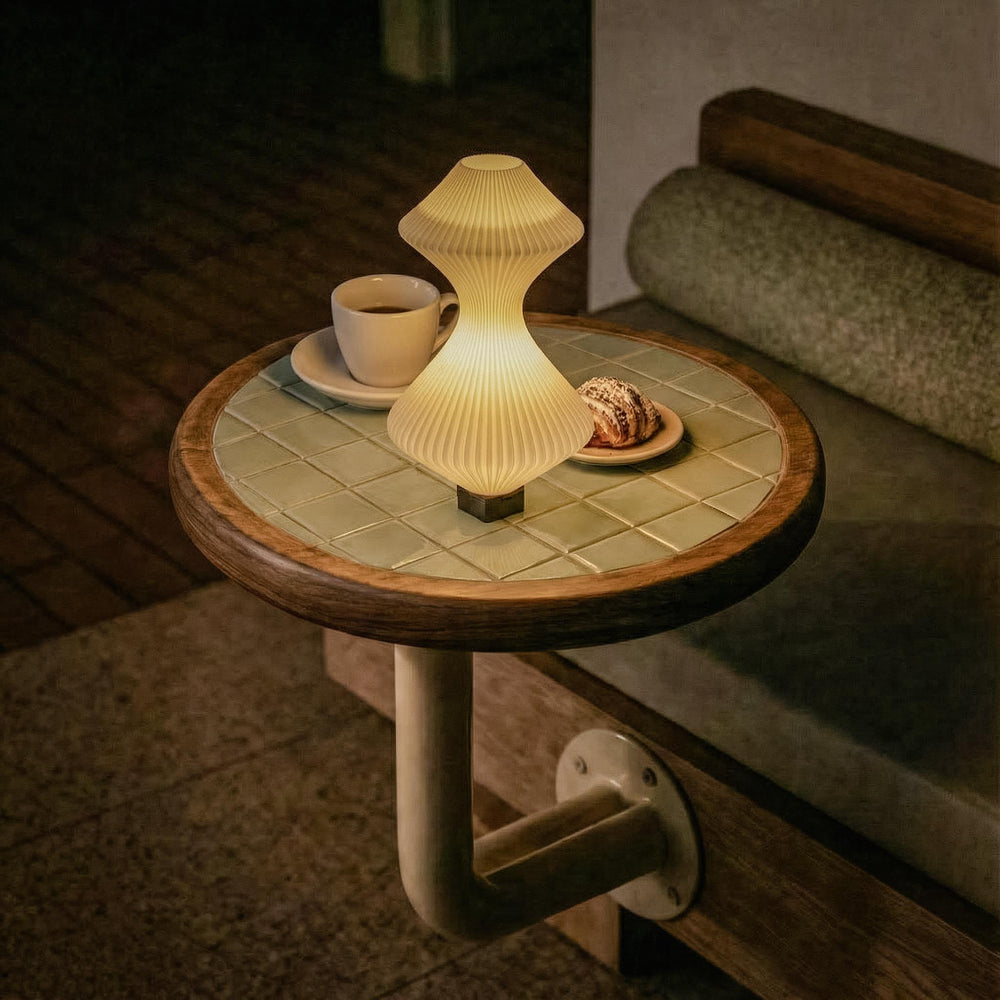 Volara Max Vanilla | Rechargeable Designer Table Lamp