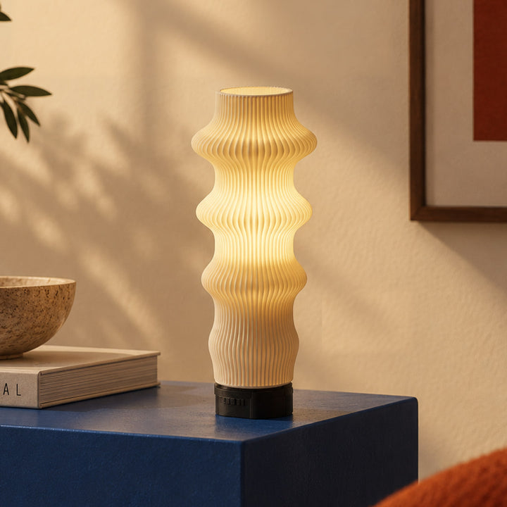 Ruvaa Vanilla Button Control | Rechargeable Table Lamp