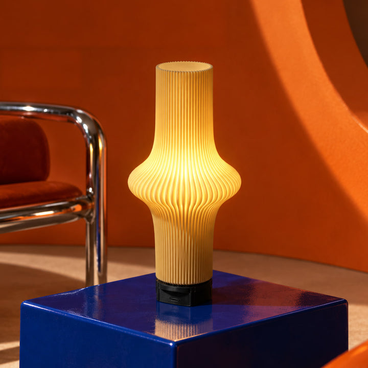 Zeya Butter Button Lamp  | Portable Lamp